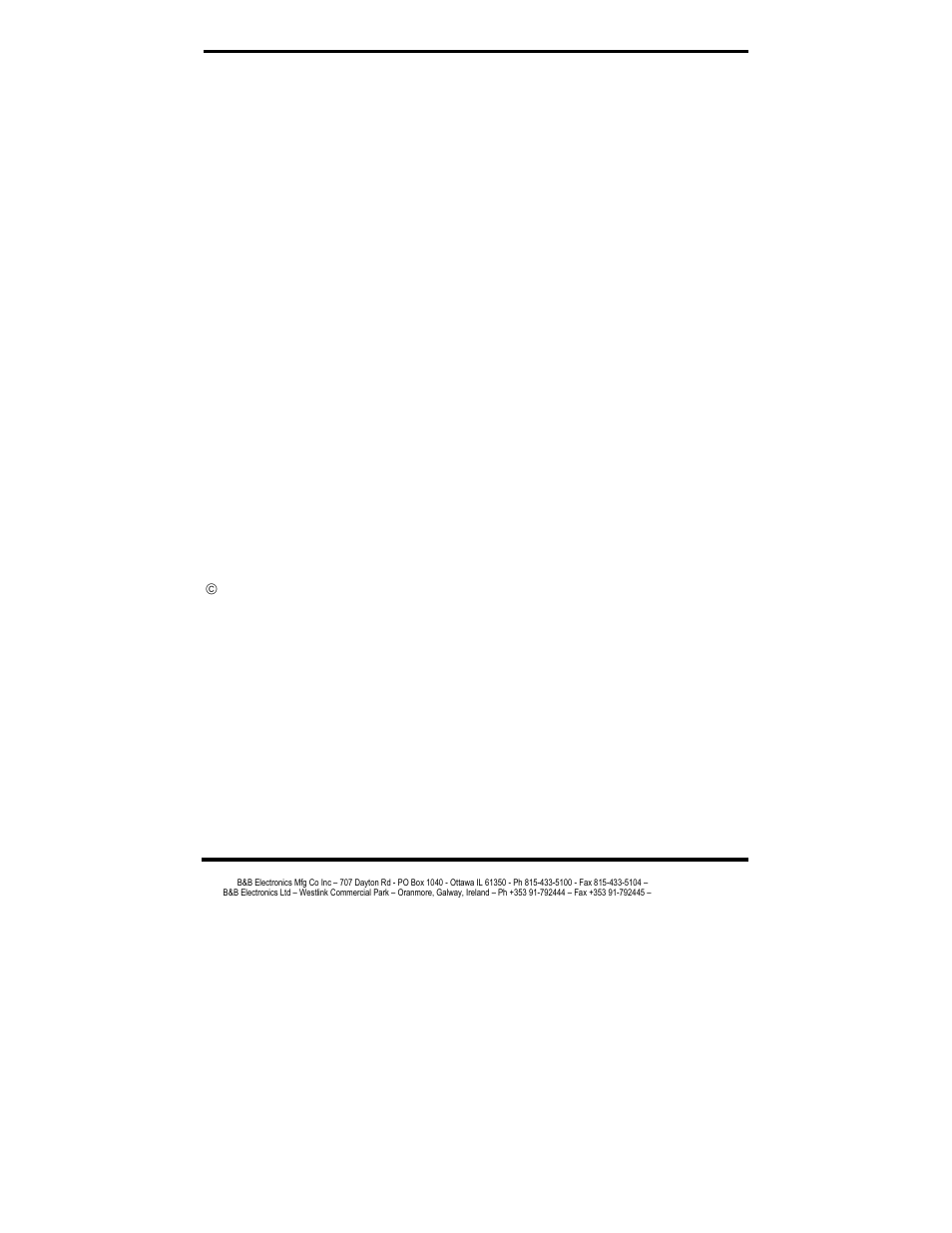 B&B Electronics MES1A User Manual | Page 5 / 71