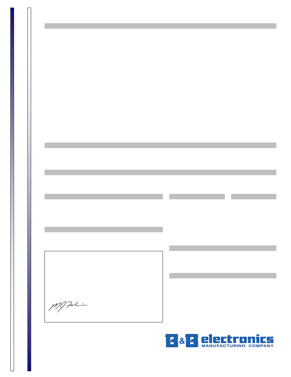 B&b electronics product information, Specifications | B&B Electronics Elinx EIR510-2MC-T User Manual | Page 2 / 2