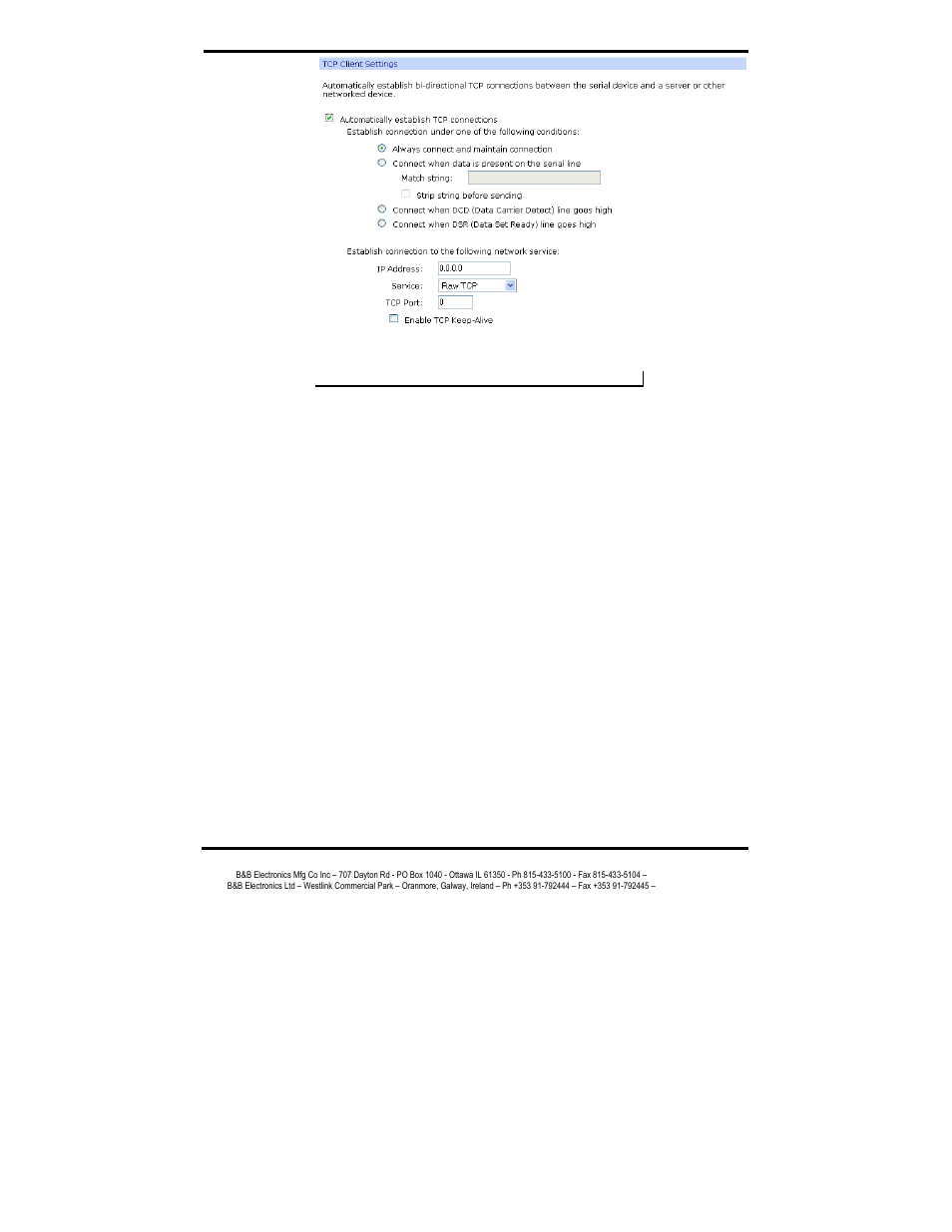 Udp sockets | B&B Electronics Mini POE Ethernet to RS-232 Converter PESV1A User Manual | Page 31 / 60