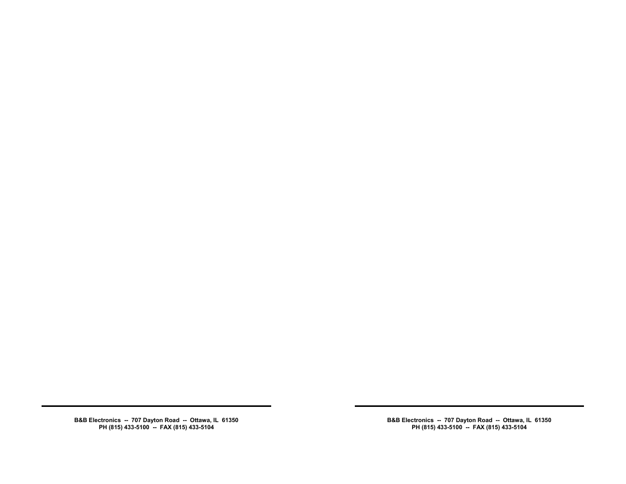 B&B Electronics RS-485 Digital I/O Module 485SDD16 User Manual | Page 2 / 28