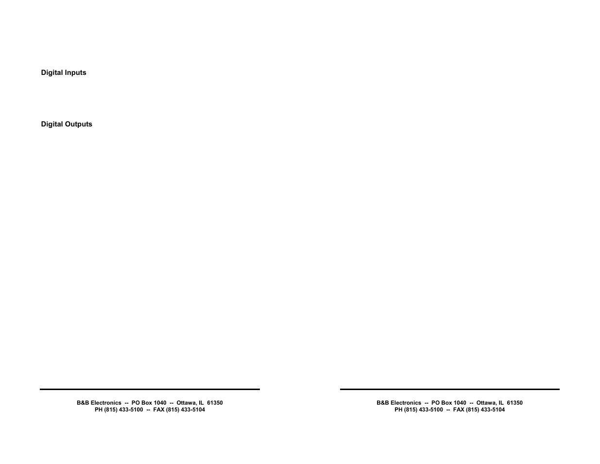 B&B Electronics RS-232 Digital I/O Module 232SDD16 User Manual | Page 4 / 27