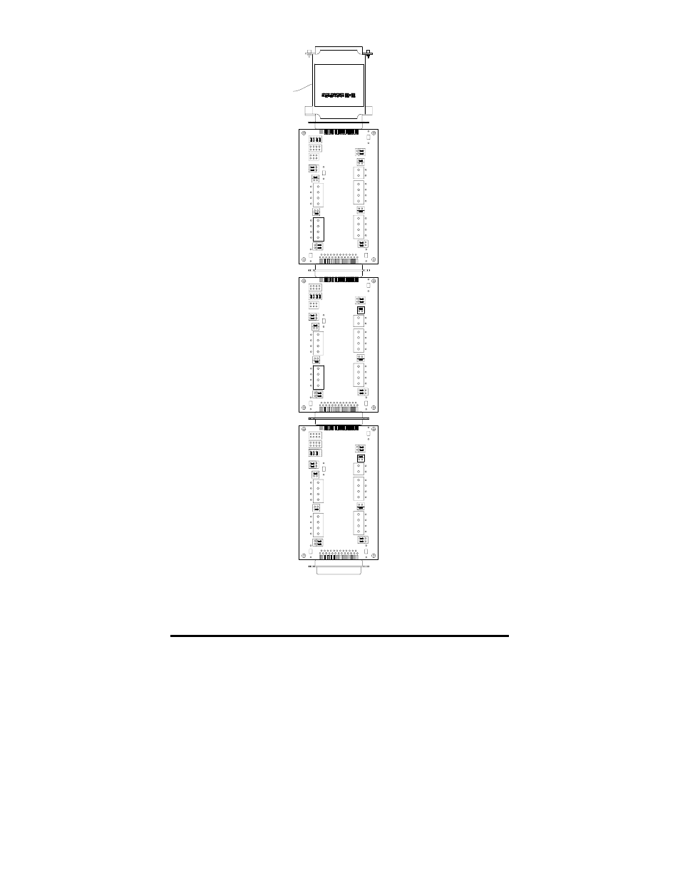 Board 2, Board 1, Power | Board 3 | B&B Electronics 4 Channel Input Buffer Board SDAIBB User Manual | Page 6 / 22