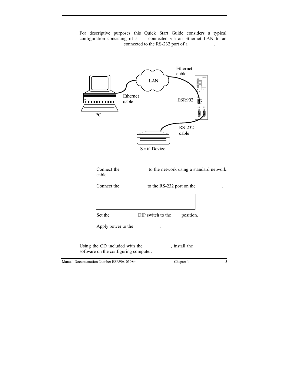Serial server quick start guide | B&B Electronics ESR901 User Manual | Page 15 / 90