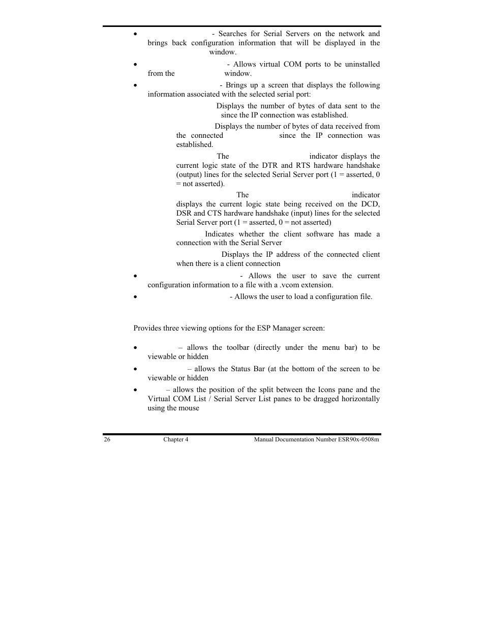B&B Electronics ESR901 User Manual | Page 36 / 90