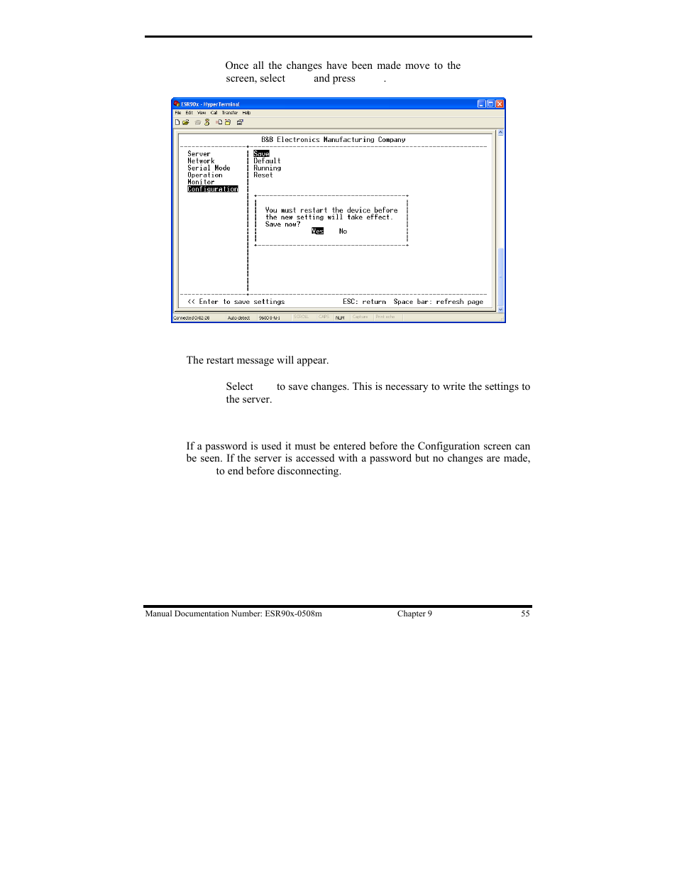 B&B Electronics ESR901 User Manual | Page 65 / 90