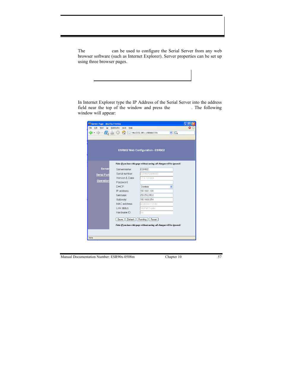 B&B Electronics ESR901 User Manual | Page 67 / 90