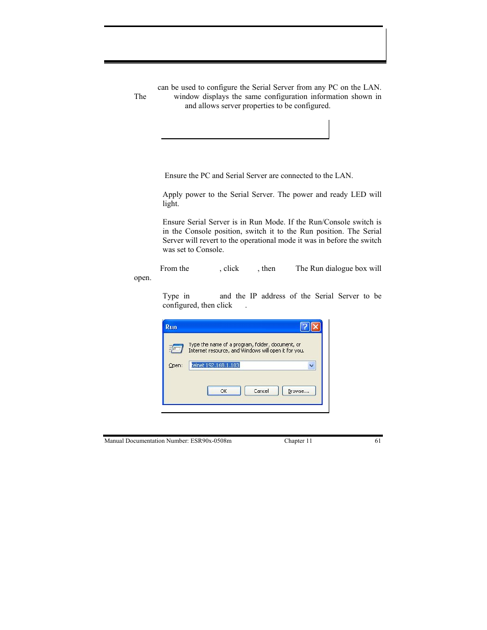 B&B Electronics ESR901 User Manual | Page 71 / 90