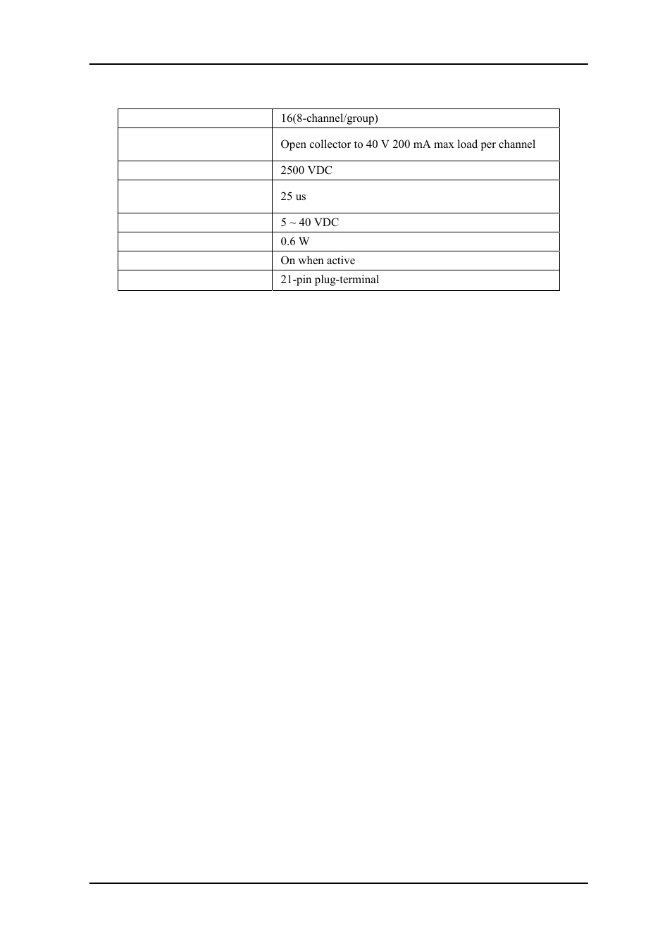 Chapter 4, Technical specification of adam-5056so | Advantech ADAM-5000 User Manual | Page 40 / 72