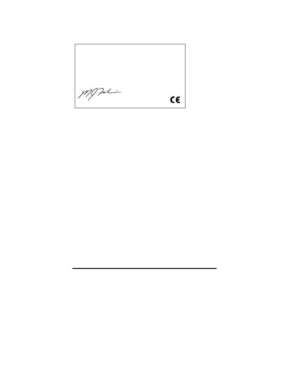 Appendix a: declaration of conformity | B&B Electronics PCMCIA 232PCC2 User Manual | Page 24 / 24