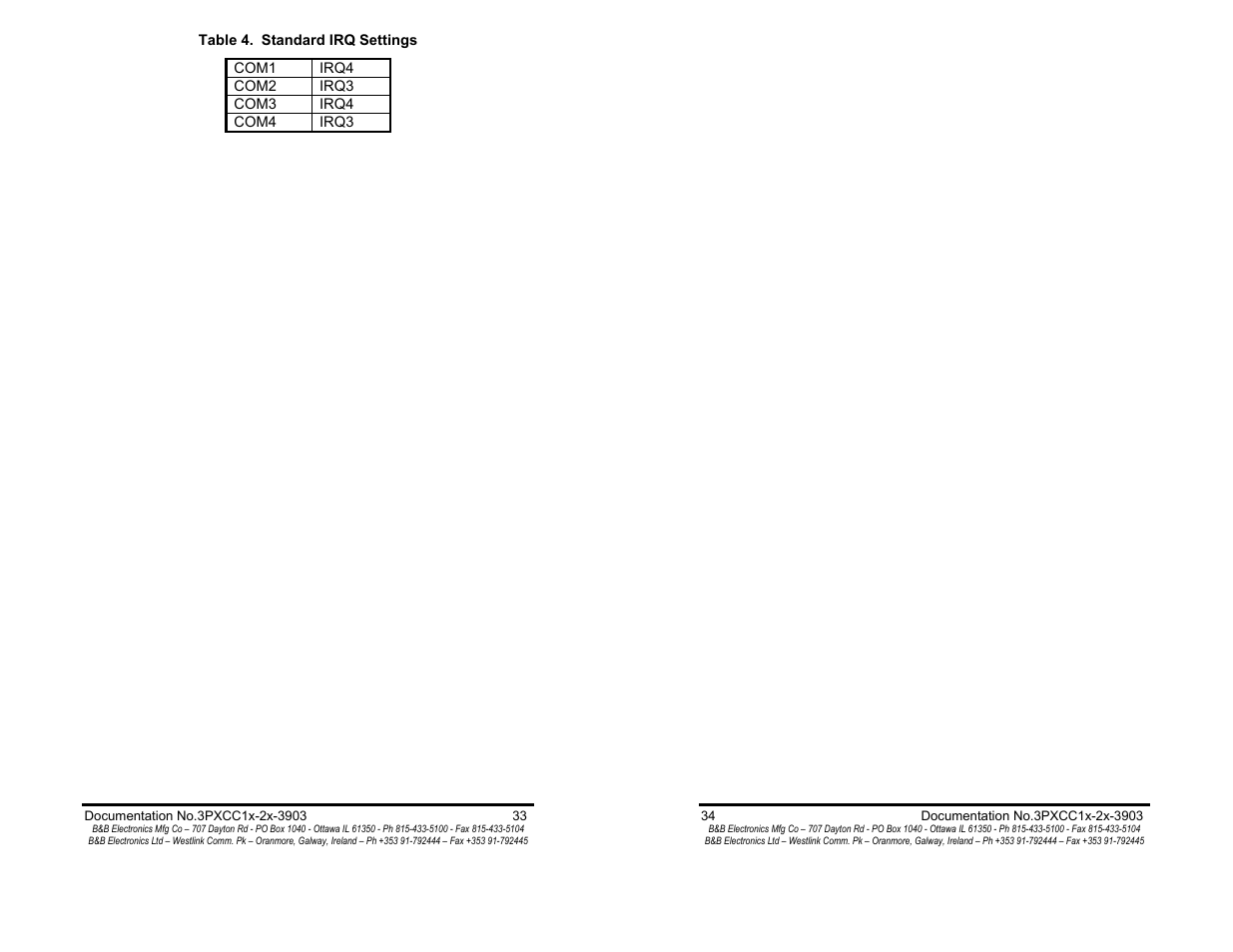 B&B Electronics 3PXCC1A User Manual | Page 19 / 25