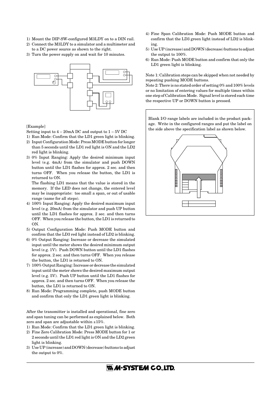 M3ldy | M-System M3LDY User Manual | Page 5 / 6