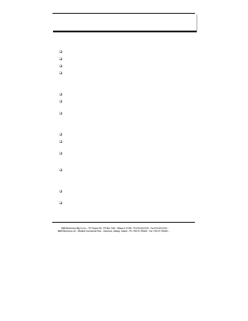 B&B Electronics ES1AE User Manual | Page 19 / 53