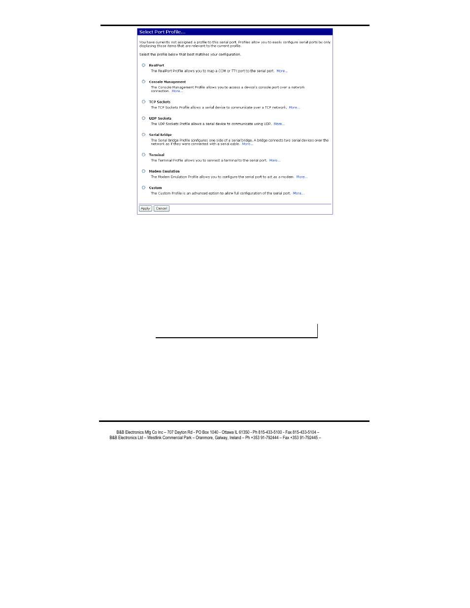 Realport, Console, Management | B&B Electronics ES1AE User Manual | Page 27 / 53