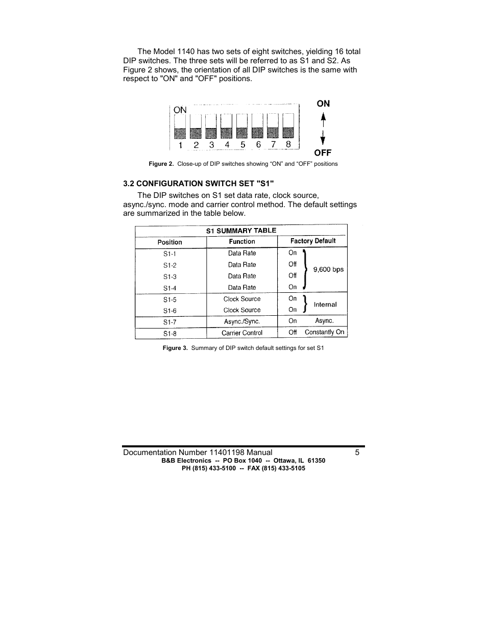 B&B Electronics 1140 User Manual | Page 7 / 16