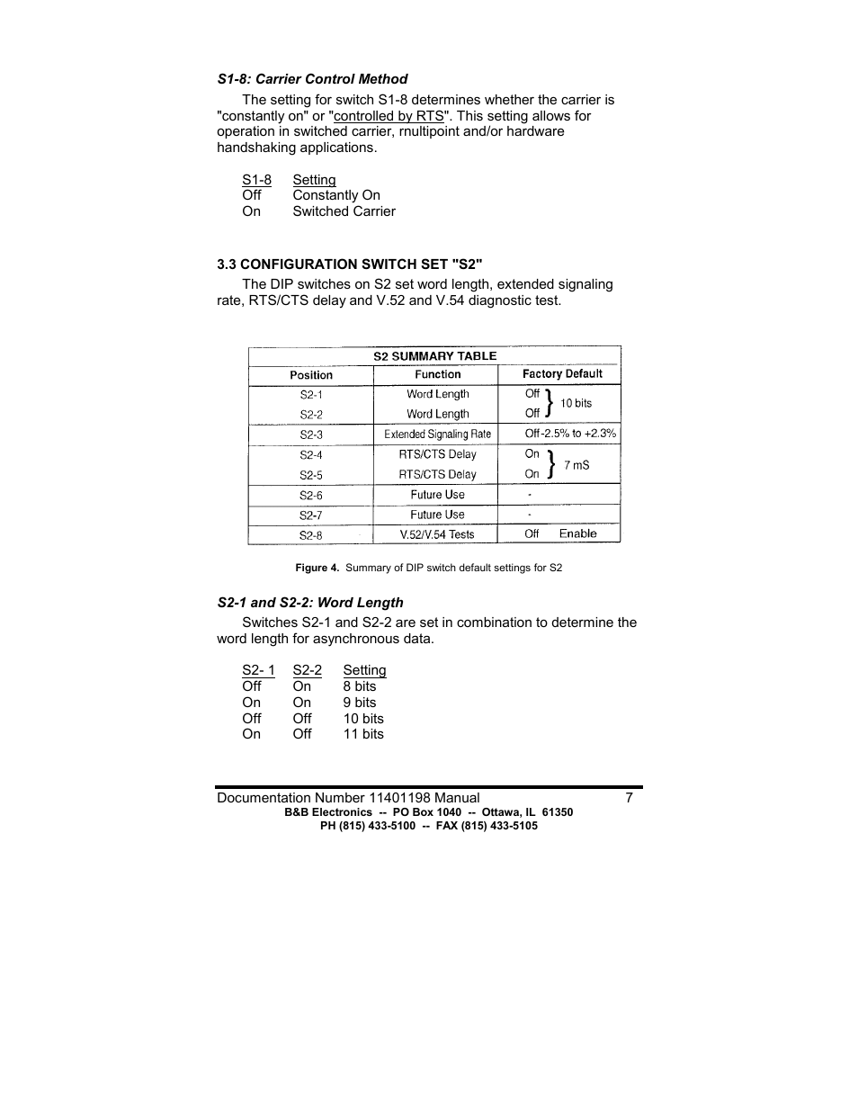 B&B Electronics 1140 User Manual | Page 9 / 16