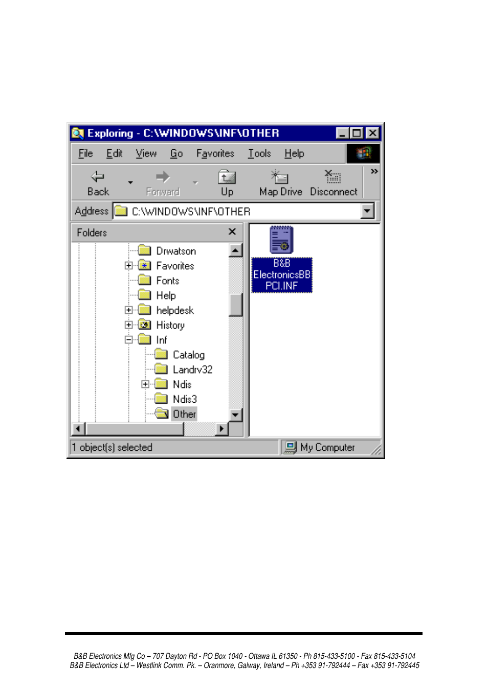 B&B Electronics 3PCI2 User Manual | Page 22 / 62