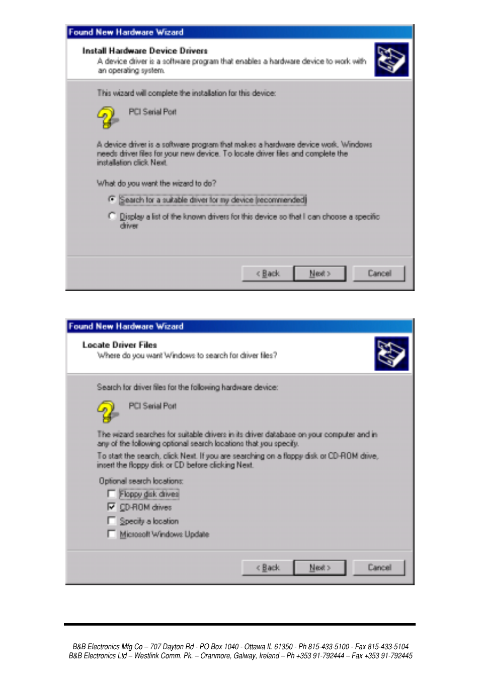 B&B Electronics 3PCI2 User Manual | Page 24 / 62