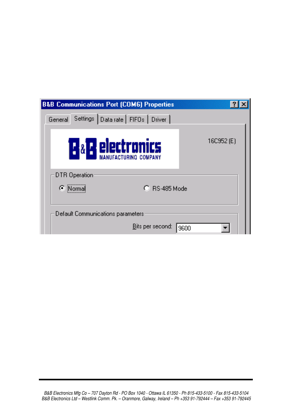 B&B Electronics 3PCI2 User Manual | Page 36 / 62