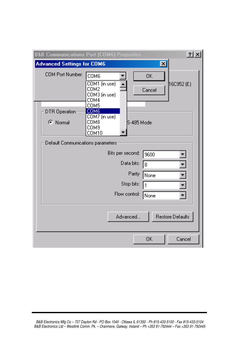 B&B Electronics 3PCI2 User Manual | Page 37 / 62