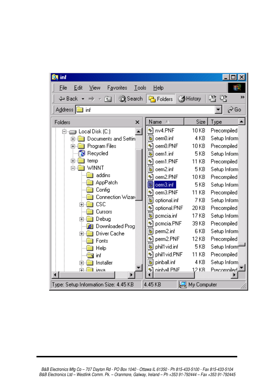 Continued next page | B&B Electronics 3PCI2 User Manual | Page 40 / 62