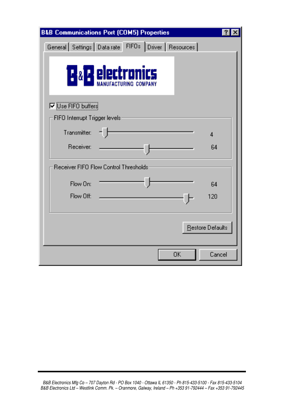 B&B Electronics 3PCI2 User Manual | Page 45 / 62