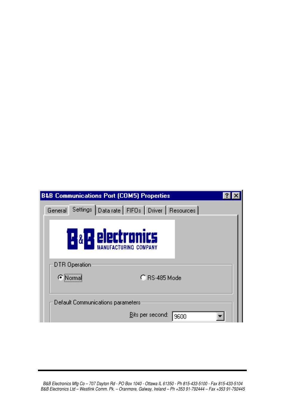 B&B Electronics 3PCI2 User Manual | Page 48 / 62