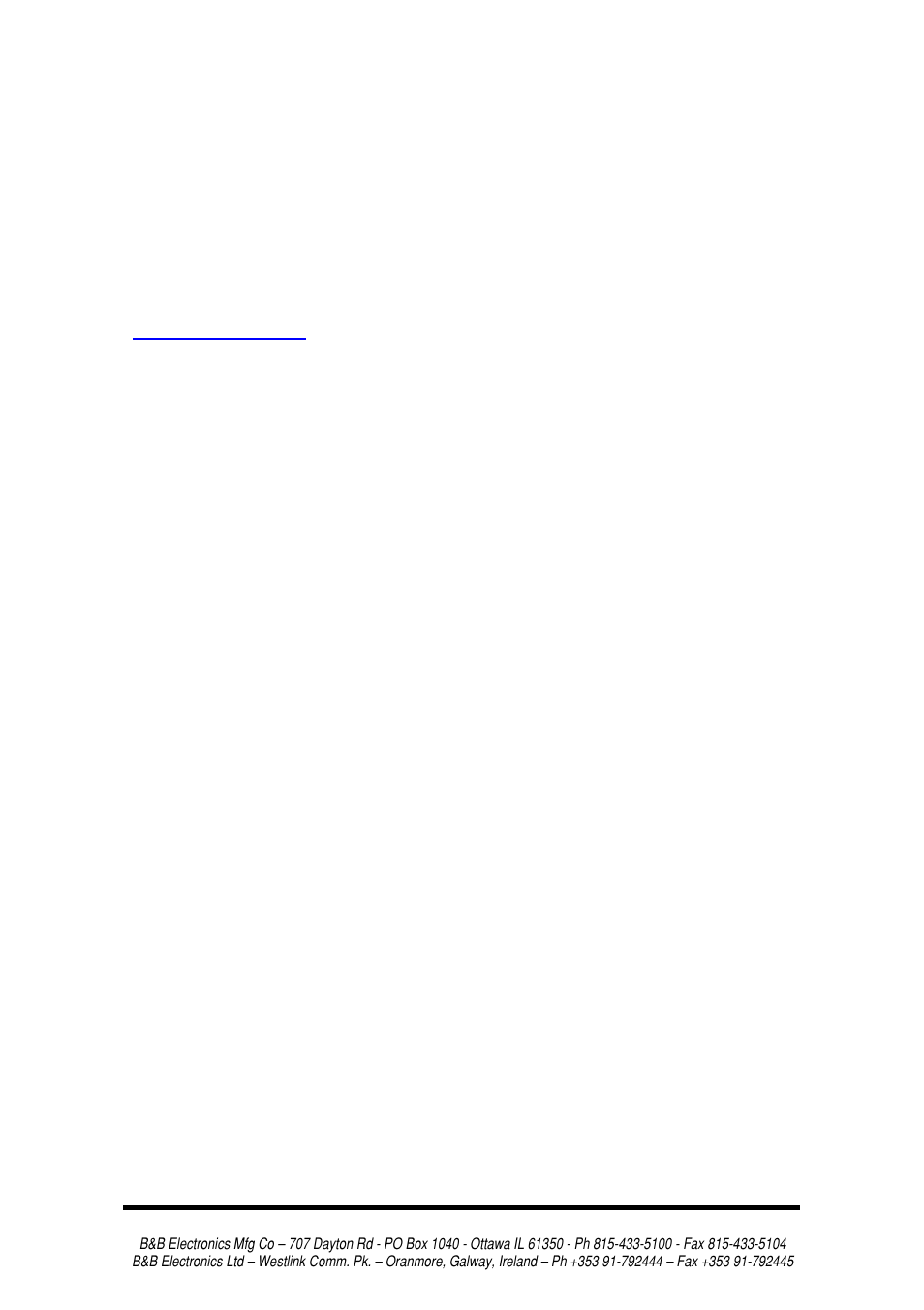 Appendix c: troubleshooting with comtest | B&B Electronics 3PCI2 User Manual | Page 60 / 62