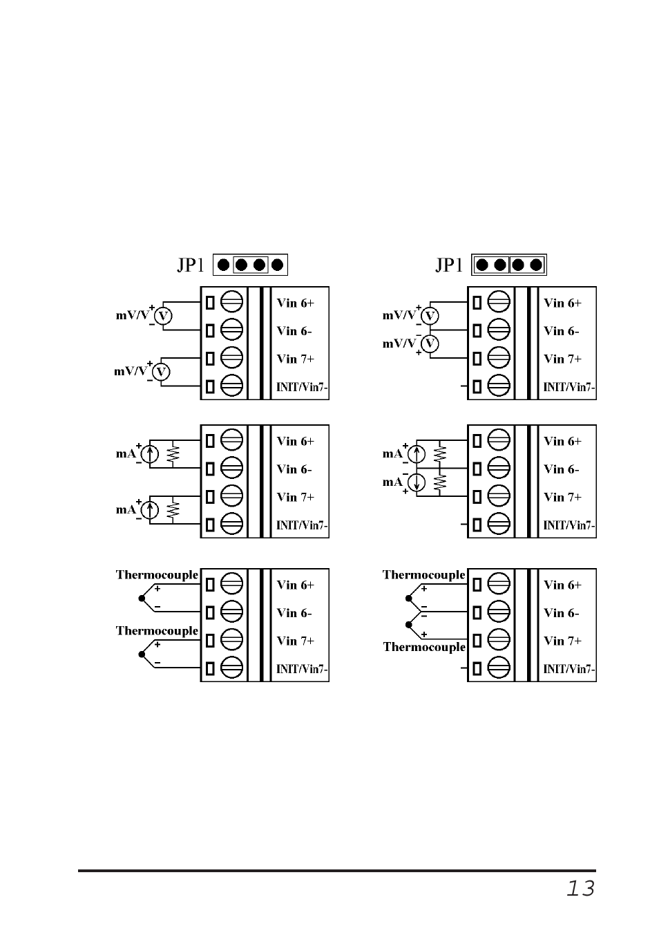 5 wire connection | B&B Electronics Network Device I-7011 User Manual | Page 13 / 64