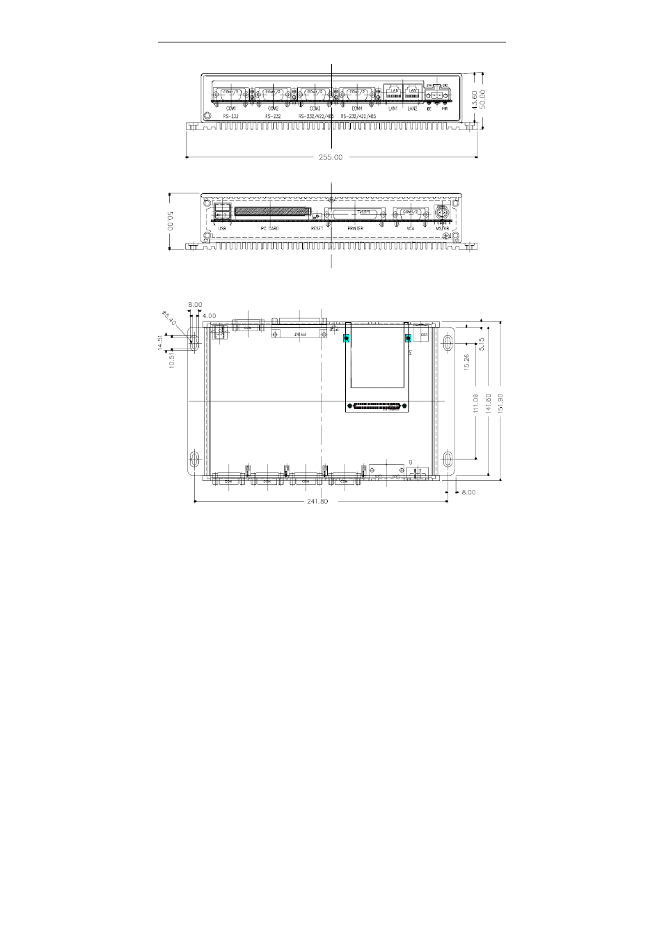 B&B Electronics Celeron M Universal Network Controller with PC/104 Extension UNO-2170 User Manual | Page 11 / 40