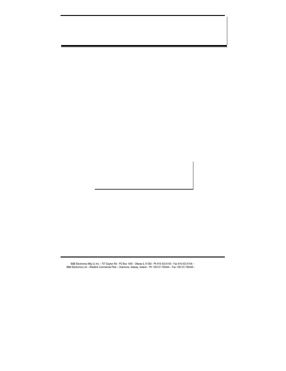 B&B Electronics RS-232 to Ethernet Converter ES1A User Manual | Page 24 / 54