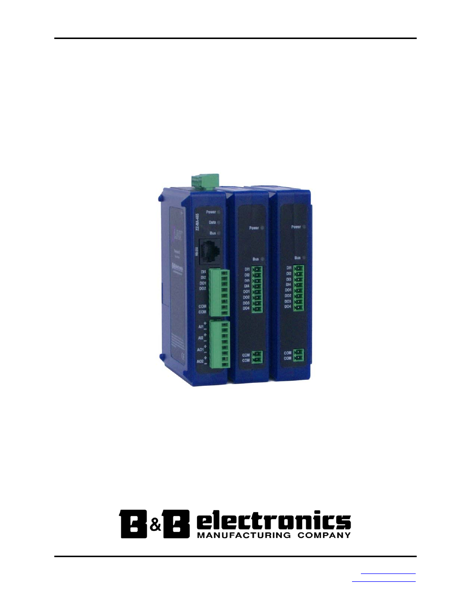 B&B Electronics Zlinx 485 User Manual | 52 pages