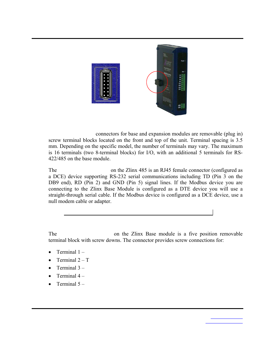 B&B Electronics Zlinx 485 User Manual | Page 11 / 52