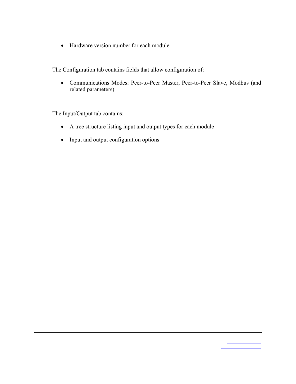 Configuration tab, Input/output tab | B&B Electronics Zlinx 485 User Manual | Page 28 / 52