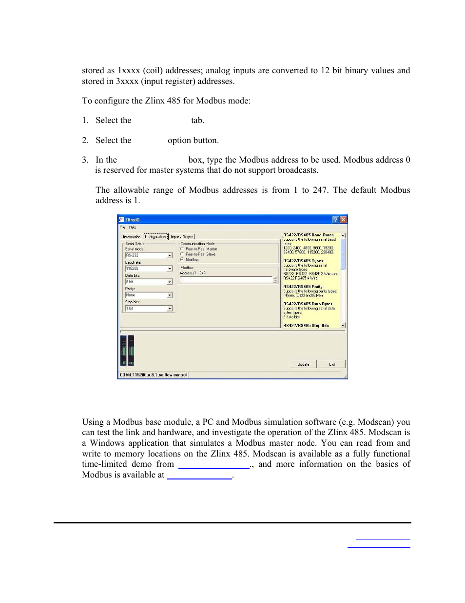 B&B Electronics Zlinx 485 User Manual | Page 30 / 52