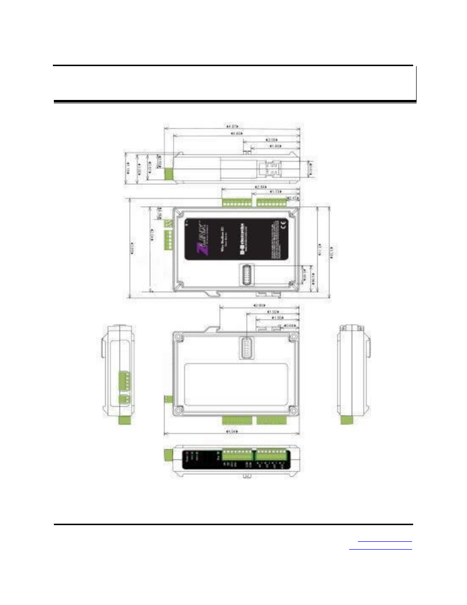 B&B Electronics Zlinx 485 User Manual | Page 43 / 52