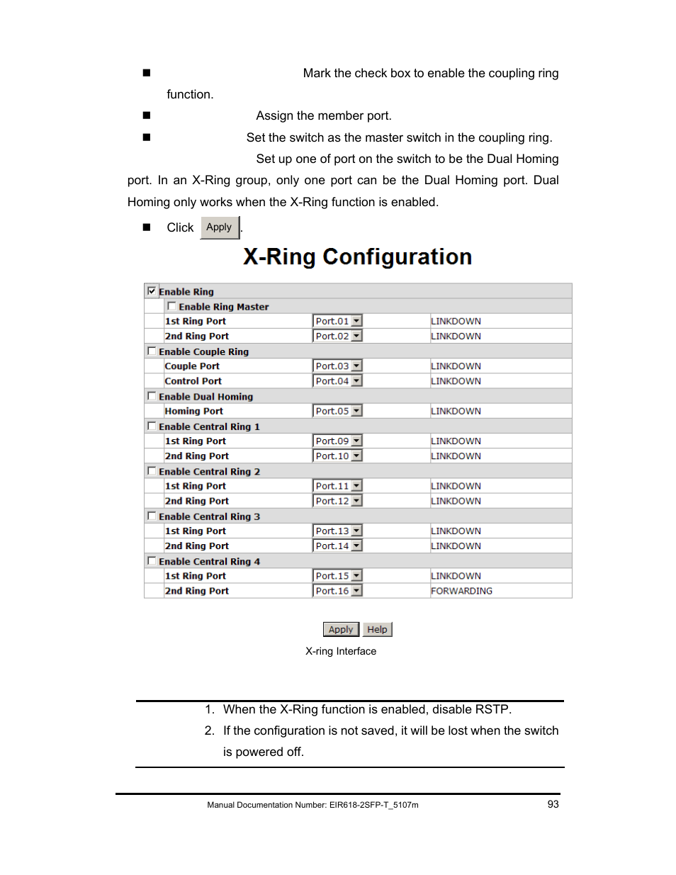 B&B Electronics EIR618-2SFP-T User Manual | Page 105 / 116