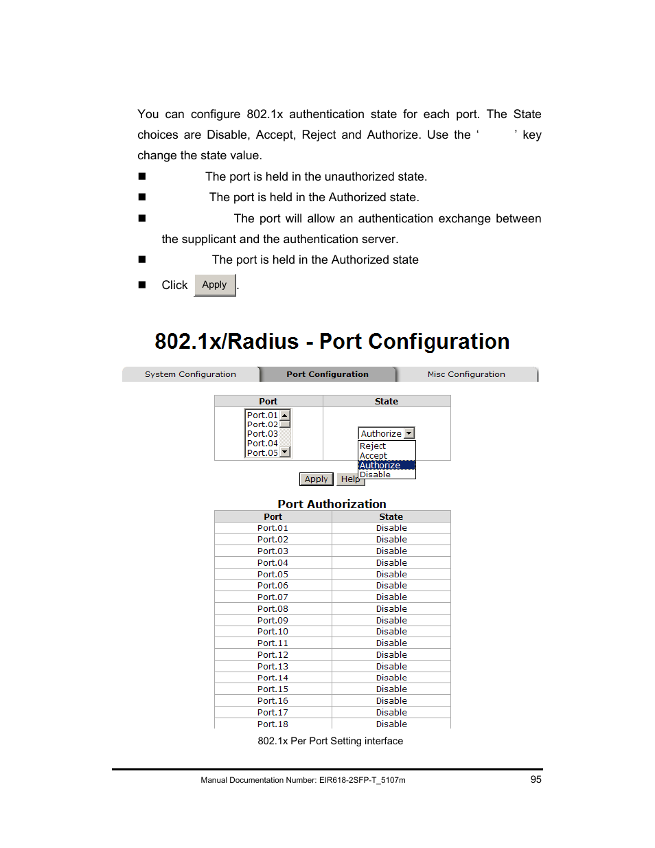 B&B Electronics EIR618-2SFP-T User Manual | Page 107 / 116