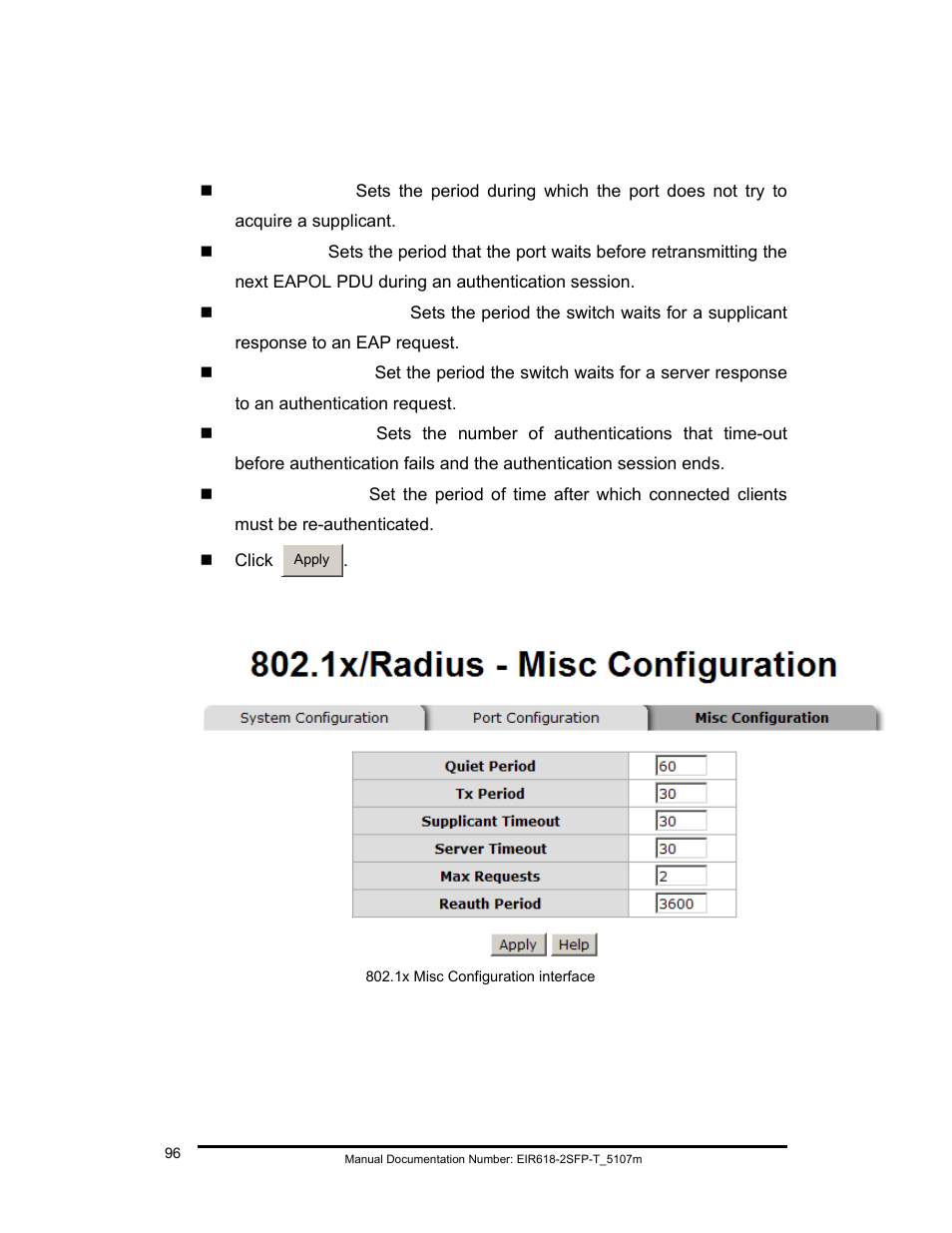 B&B Electronics EIR618-2SFP-T User Manual | Page 108 / 116