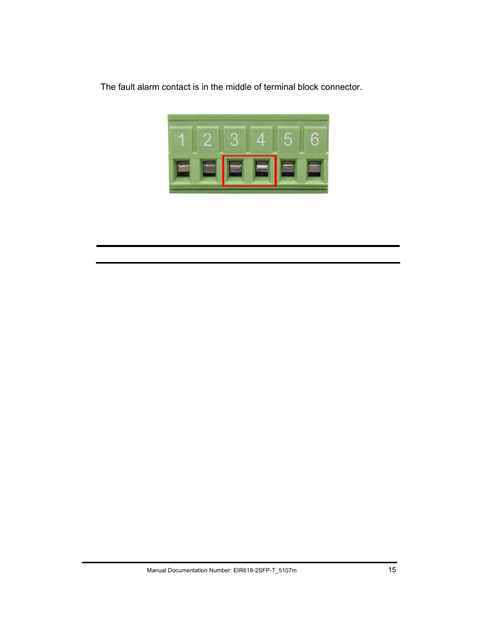 Wiring the fault alarm contact | B&B Electronics EIR618-2SFP-T User Manual | Page 27 / 116