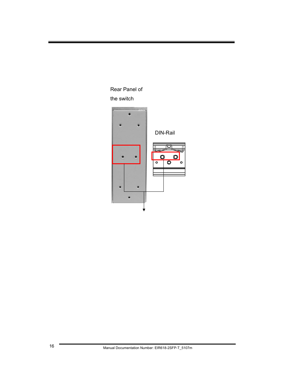 Mounting installation, Din-rail mounting | B&B Electronics EIR618-2SFP-T User Manual | Page 28 / 116