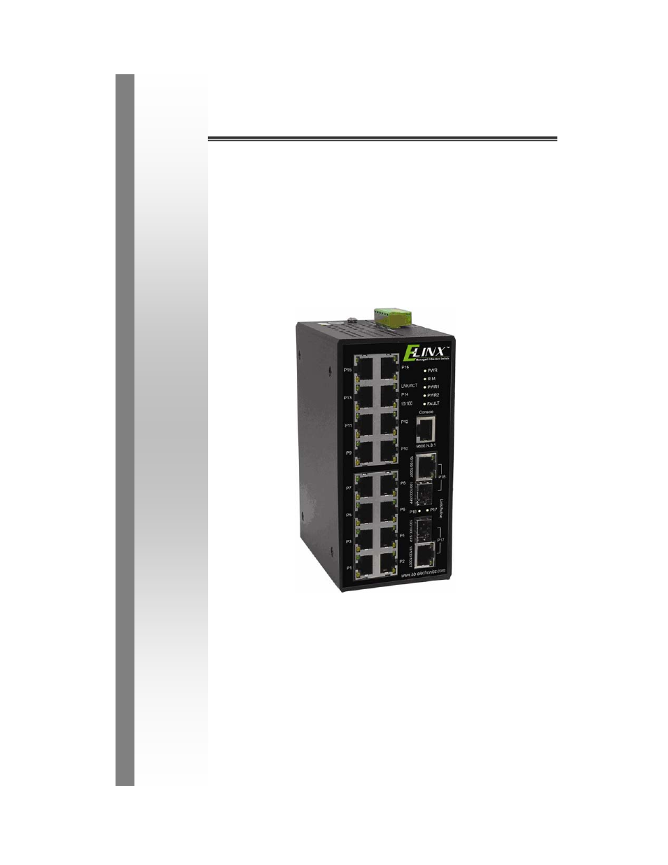 Eighteen port managed industrial ethernet switches, User manual | B&B Electronics EIR618-2SFP-T User Manual | Page 3 / 116