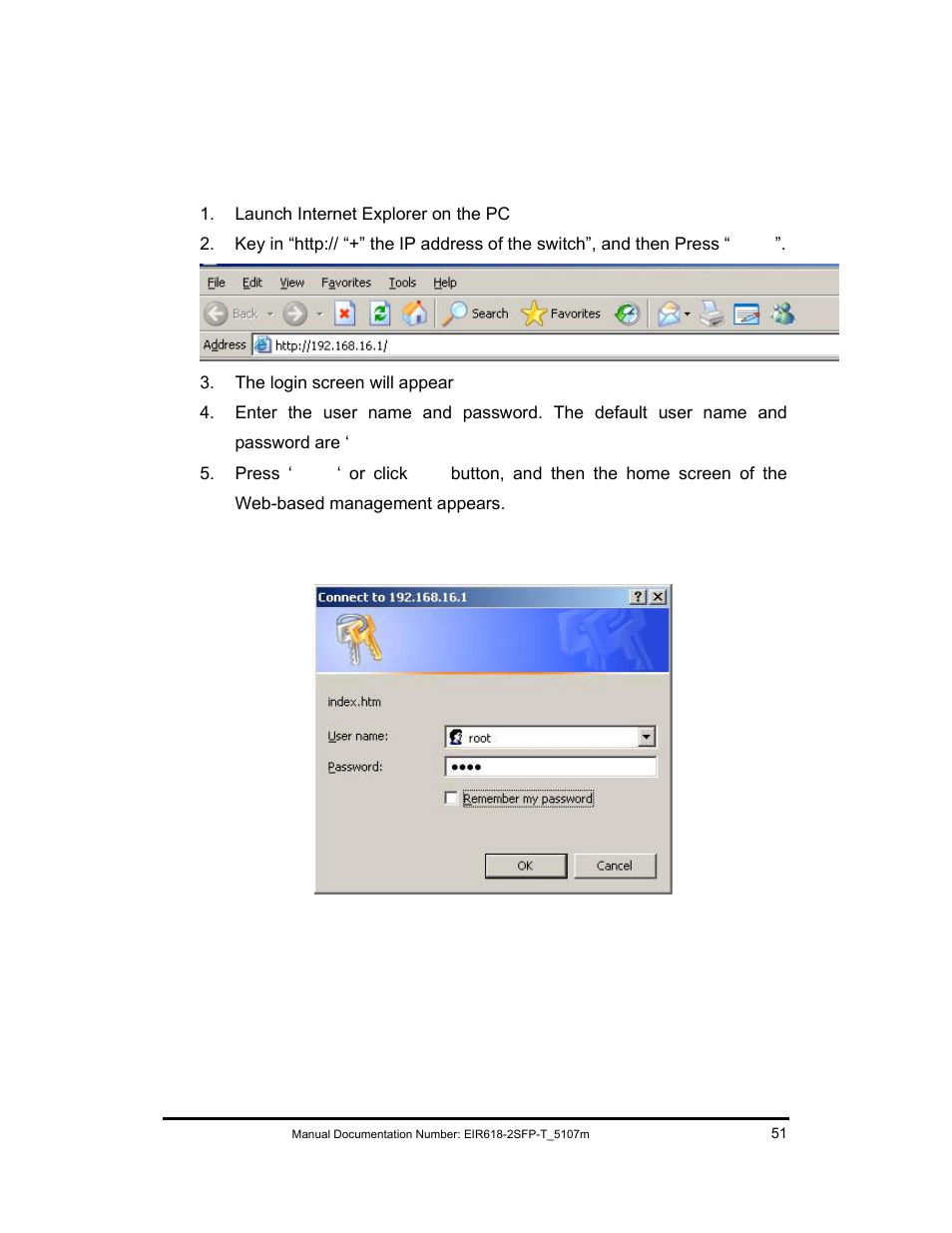 System login | B&B Electronics EIR618-2SFP-T User Manual | Page 63 / 116