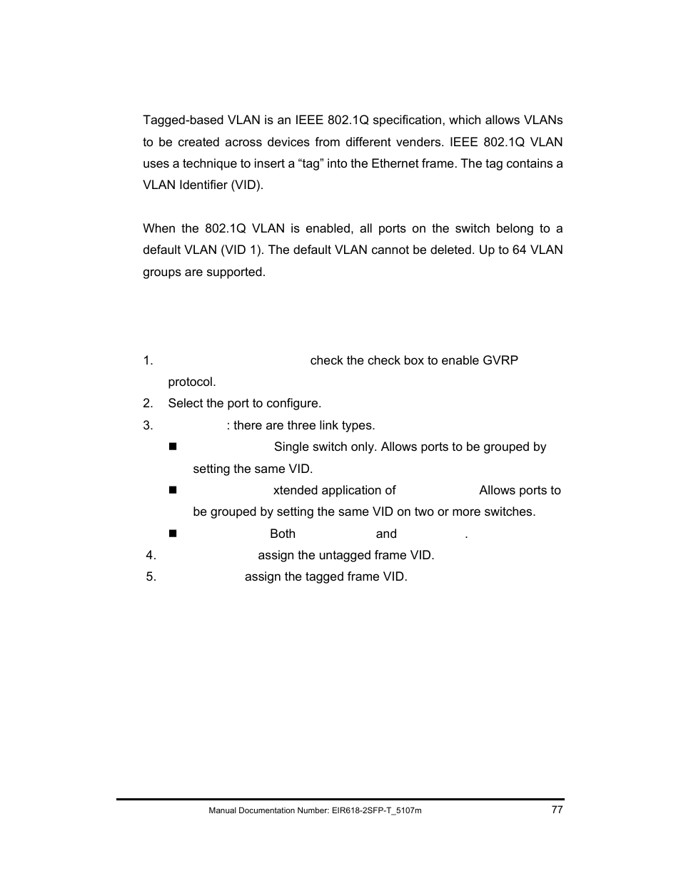 1q vlan | B&B Electronics EIR618-2SFP-T User Manual | Page 89 / 116