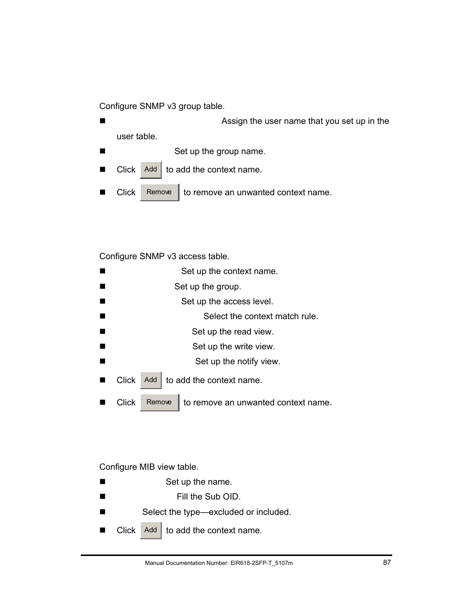B&B Electronics EIR618-2SFP-T User Manual | Page 99 / 116