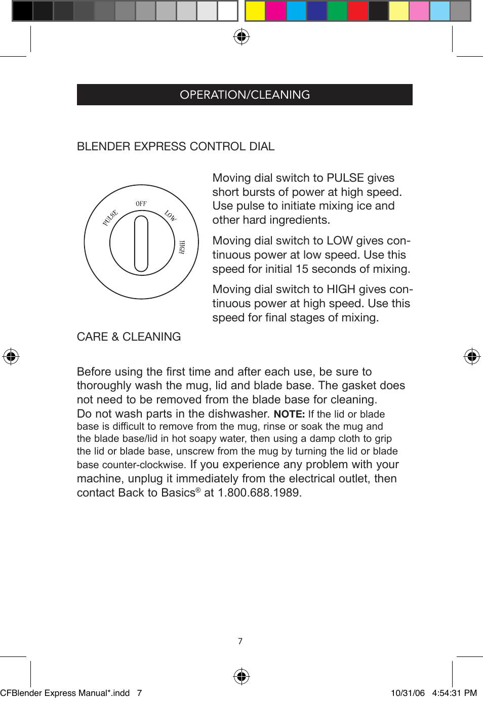 West Bend Back to Basics Chris Freytag BPE3CF User Manual | Page 7 / 10