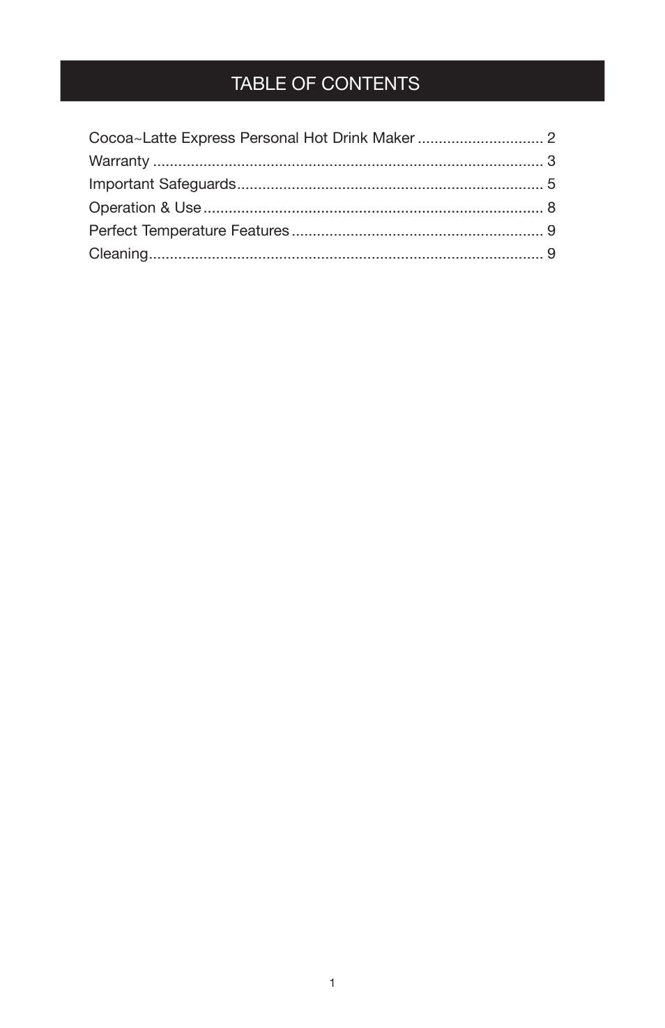 West Bend Back to Basics MX3000INST User Manual | Page 2 / 12