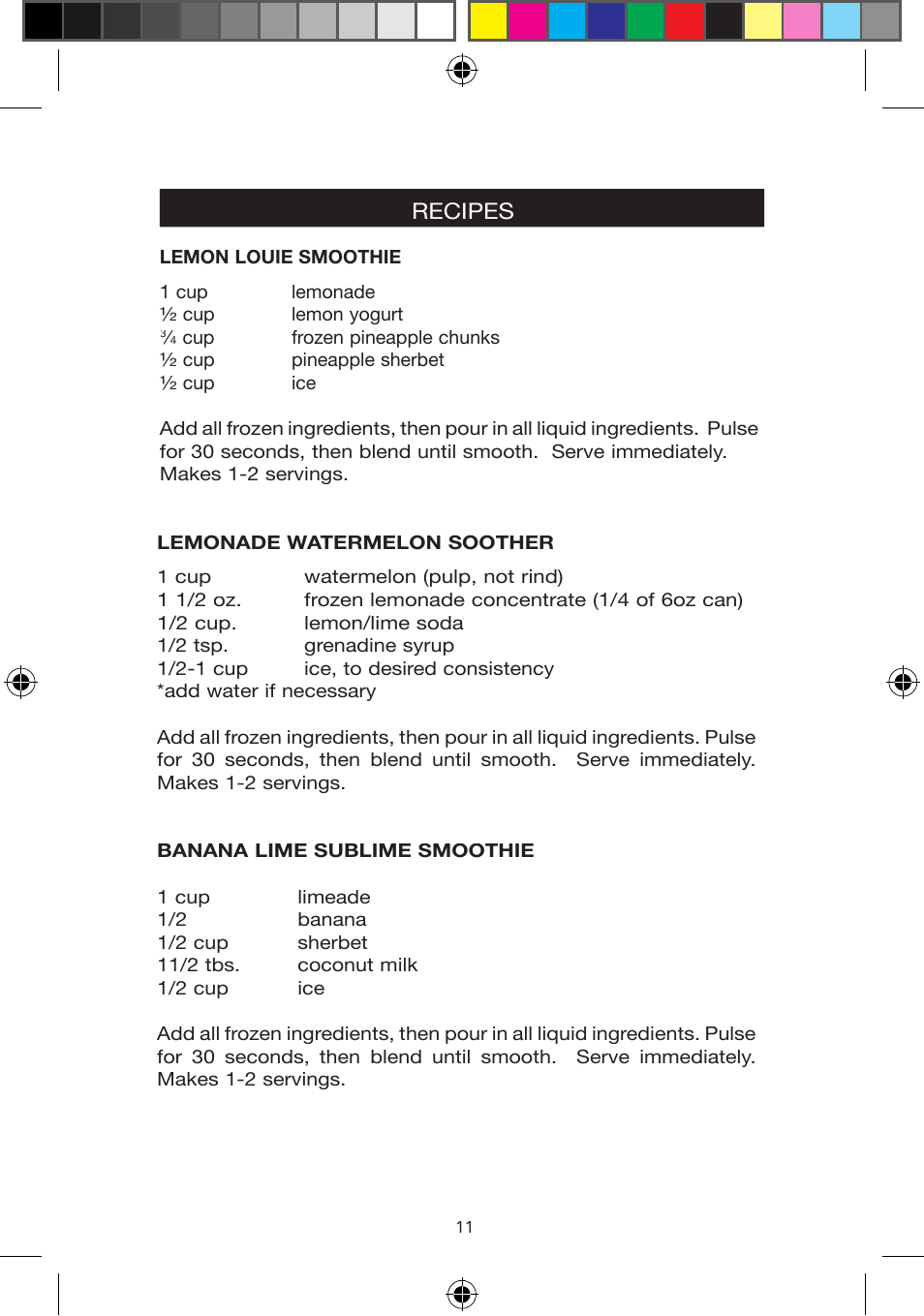 Recipes | West Bend Back to Basics BPE3BRAUS User Manual | Page 11 / 16