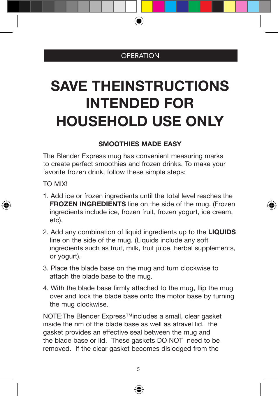 West Bend Back to Basics BPE3BRAUS User Manual | Page 5 / 16