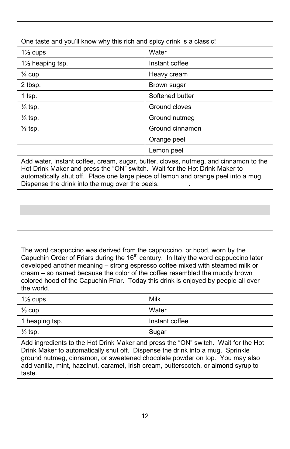 West Bend Back to Basics Coffeemaker User Manual | Page 12 / 76