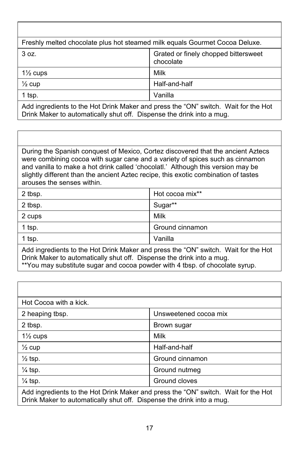 West Bend Back to Basics Coffeemaker User Manual | Page 17 / 76